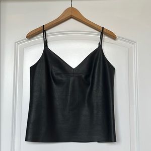 Bcbg leather top